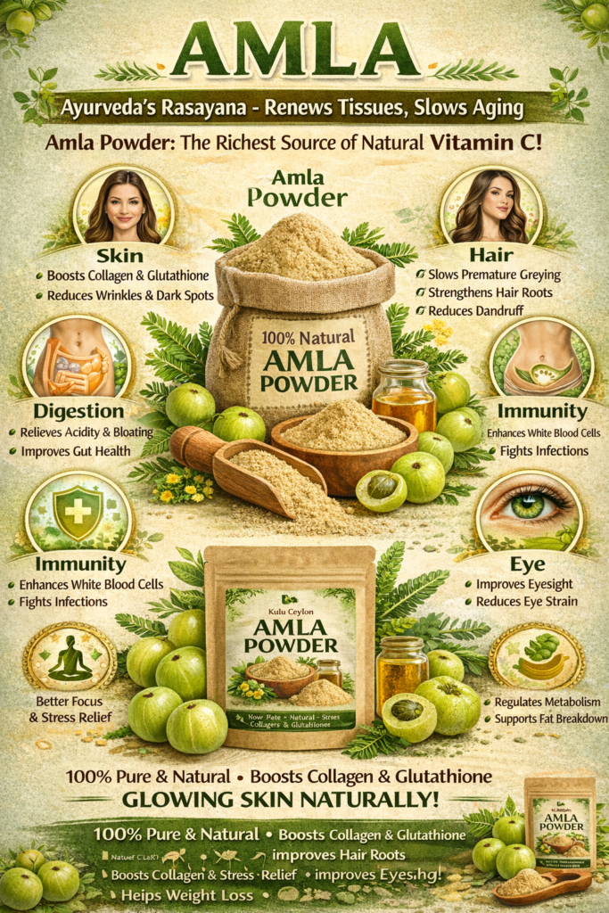 amla powder (gooseberry powder)
