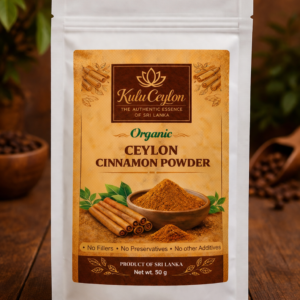 organic ceylon cinnamon powder (cinnamomum verum)