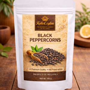 black peppercorns
