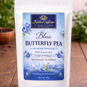blue butterfly pea flower powder (nil katarolu powder)