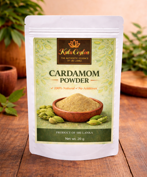 Cardamom Powder (Elettaria cardamomum) – 20g - Kulu Ceylon