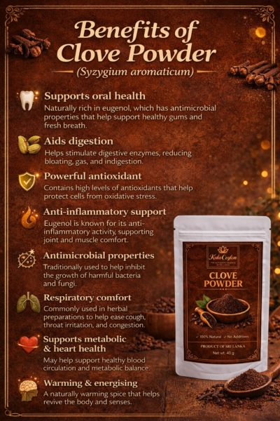 clove powder (syzygium aromaticum) clove powder (syzygium aromaticum)